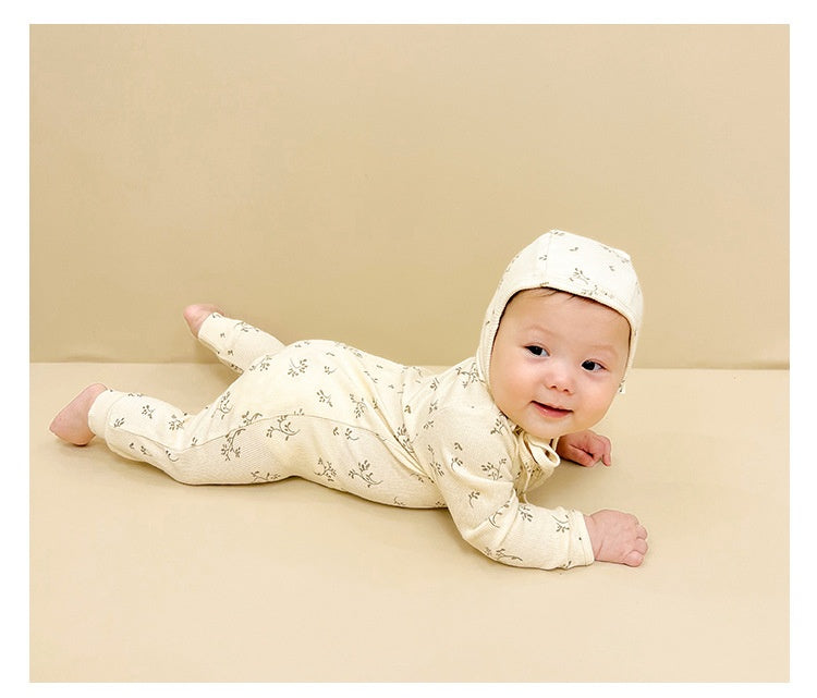 European And American Baby Jumpsuit Cotton Long Sleeve Butt Wrap Clothes