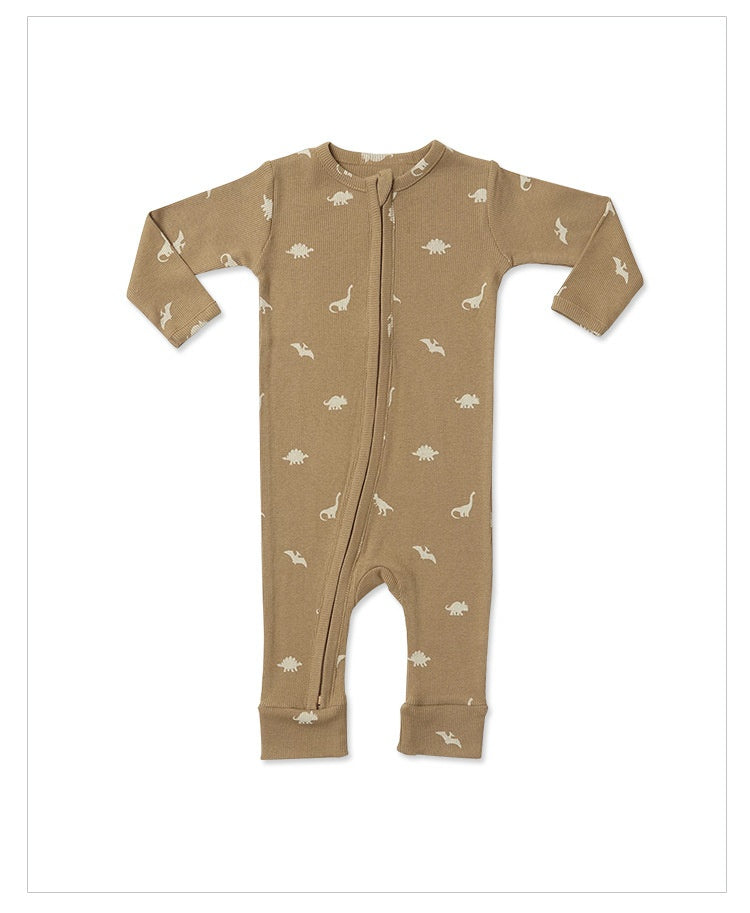 European And American Baby Jumpsuit Cotton Long Sleeve Butt Wrap Clothes