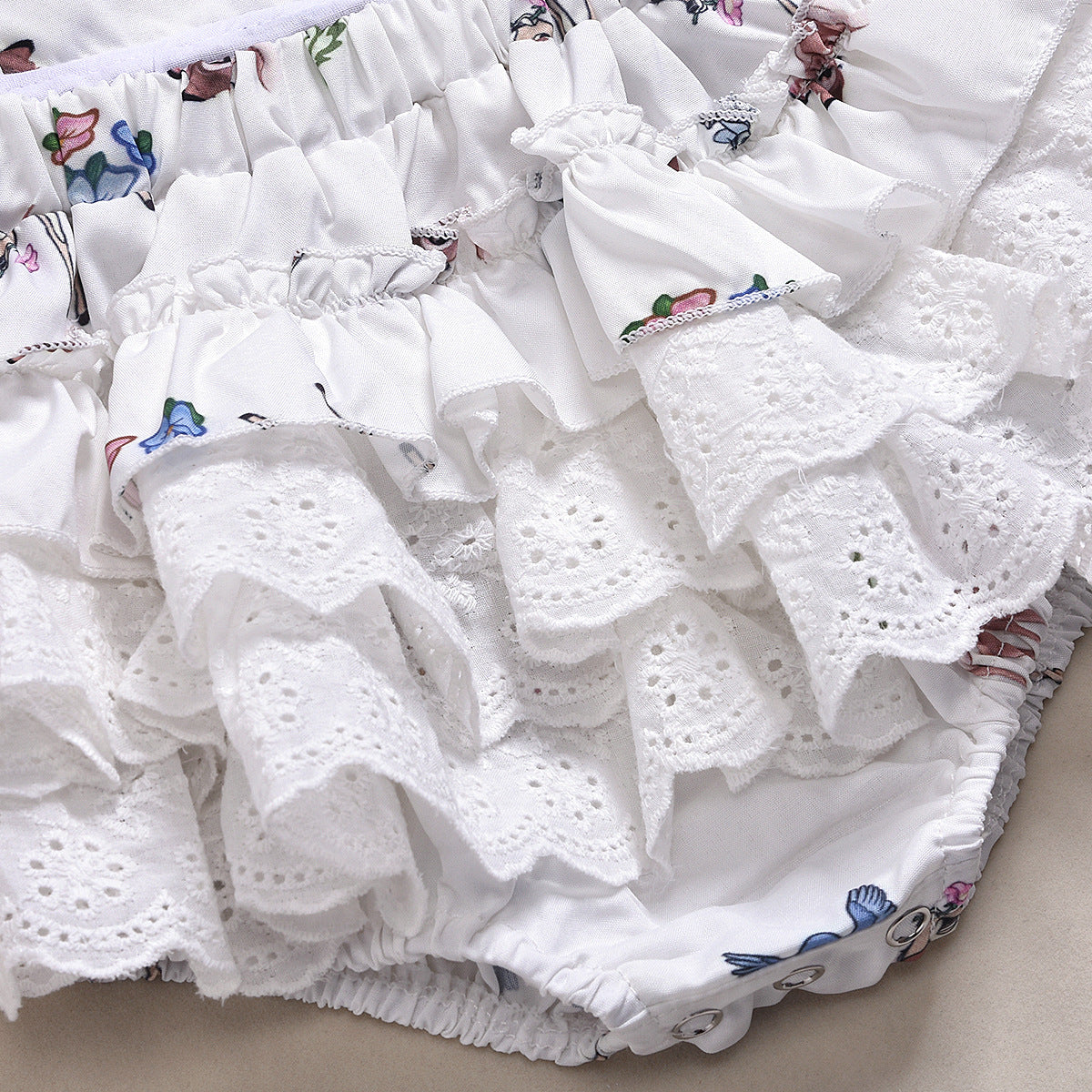 Baby Romper Deer Print Jumpsuit